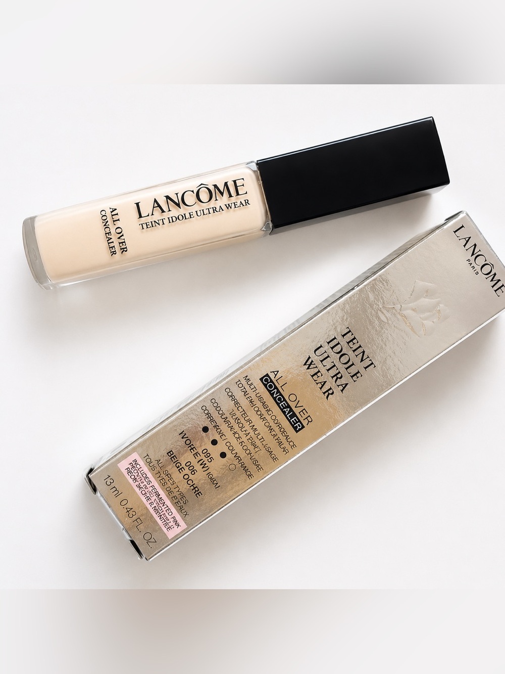 BNIB Lancôme Teint Idole Ultra Wear All Over Concealer 095 Ivorie Warm